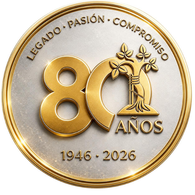 Logo 80 aniversario